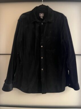 H&M Black Button-Down Women's Shirt
